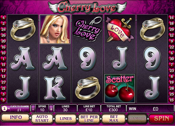 Игровой автомат Cherry Love - для любителей прекрасного